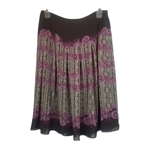 AK ANNE KLEIN. BEAUTIFUL FLORAL WITH THE LOOK OF LACE. SIZE 4. - Picture 1 of 12